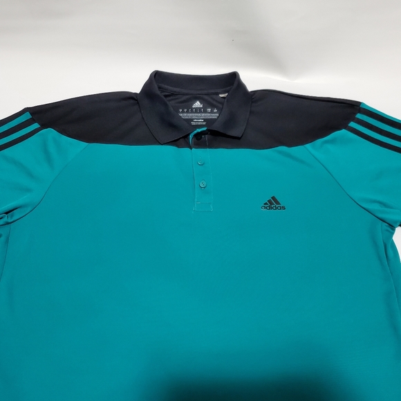 Adidas Climalite Polo Shirt Large - Picture 3 of 4